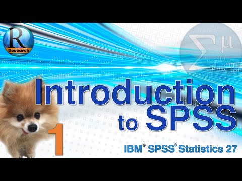 Introduction to Statistics with SPSS 27 for Beginners (with Puppies) (1 of 8)
