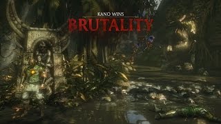Mortal Kombat X: Stage Brutality - Kuatan Jungle - Shrine Smash
