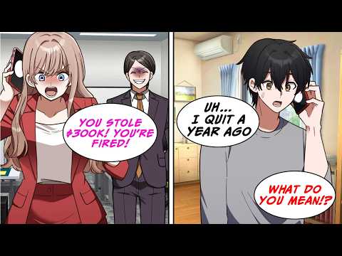 [Manga Dub] A gorgeous CEO accused Me of theft, but I had already quit, and she...!? [RomCom]