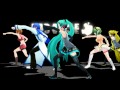 MMD-BadApple-Diva Project models 