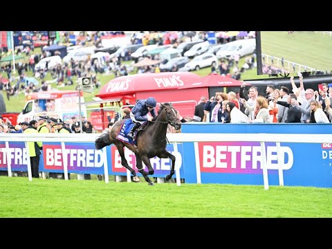 LAMBOURN gives Aidan O'Brien 11th Betfred Derby triumph | Racing TV