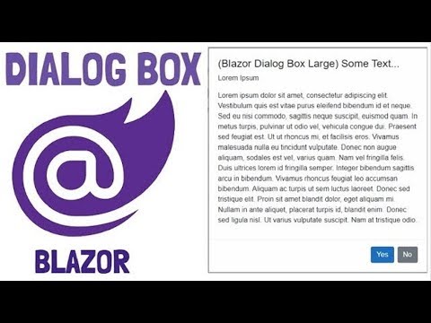 Blazor Creating New Component as Custom Menu Basic Tutorial