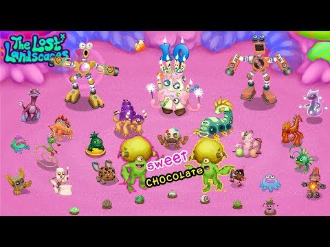 Candy Island Full Song - NEW WERDOS Lyrics | My Singing Monsters The Lost Landscapes