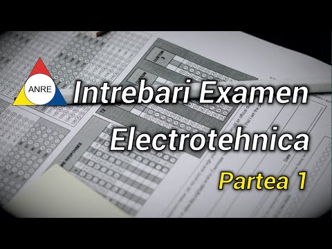 Intrebari si Raspunsuri - Sesiunea ANRE 2024 - Examen Electricieni gradul IIA/IIB