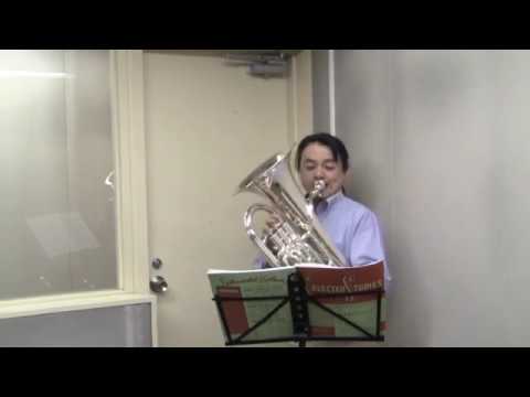 H.Voxman - Selected Studies for Baritone "Larghetto cantabile"(Page-10)