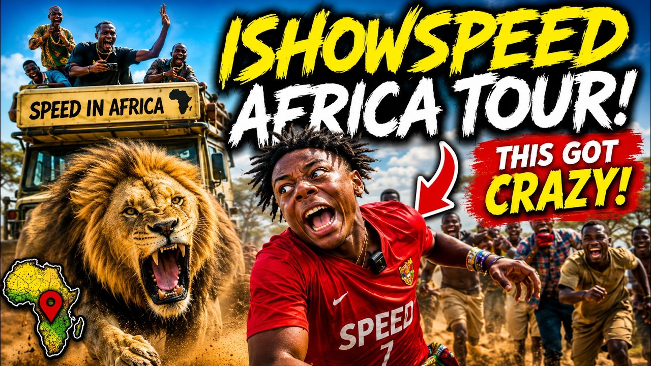 The craziest moments of ishowspeed Africa tour