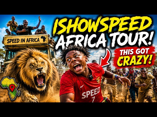 The craziest moments of ishowspeed Africa tour SDDEFAULT Thumbnail