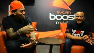 Kevin Gates in the Rancifer Boost Mobile Lounge with Dj Pharris