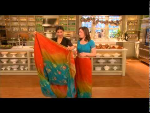 How to Tie a Sari⎢Ayesha Patel⎢Martha Stewart