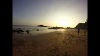 preview picture of video 'Om Beach, Gokarna, Karnataka, India'