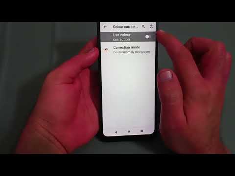 LG k42 mein color correction enable Karen, LG k42 color correction setting