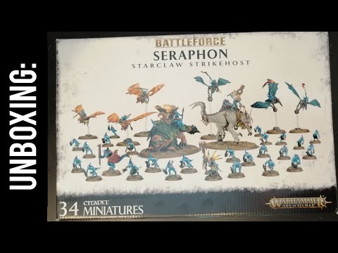 Unboxing: Seraphon - Starclaw Strikehost Battleforce - 2018