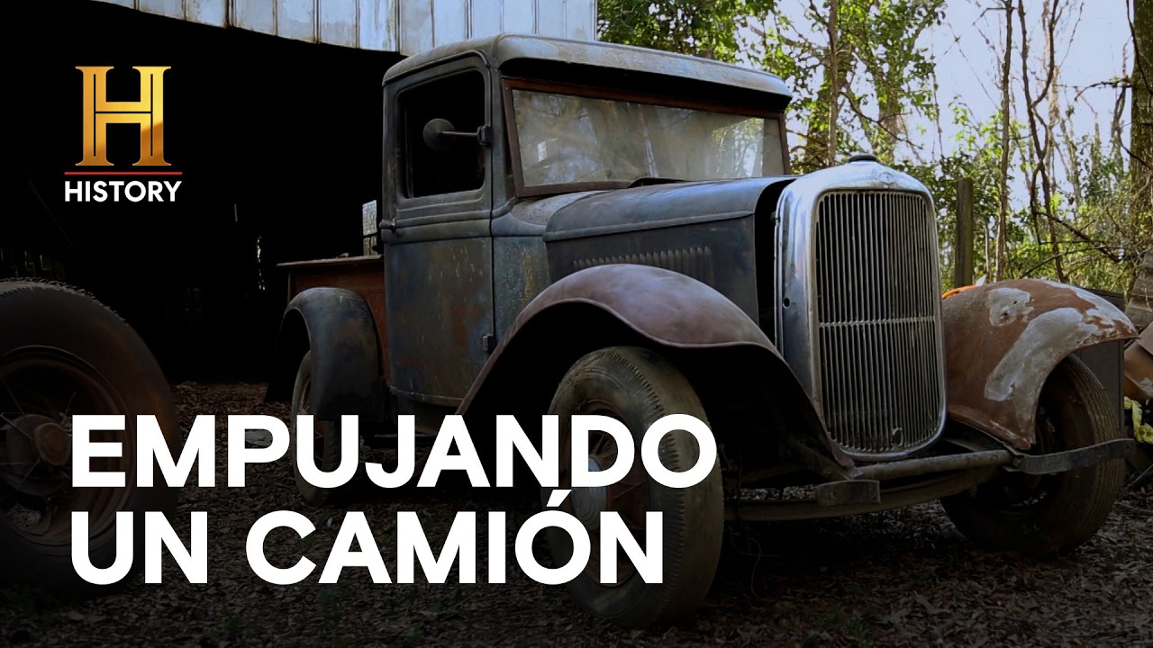 EMPUJANDO UN CAMIÓN - Cazadores de tesoros