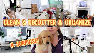 EXTREME DECLUTTER & ORGANIZE & CLEAN WITH ME PART 2! INSANE CLEANING MOTIVATION! SPRING CLEANING!