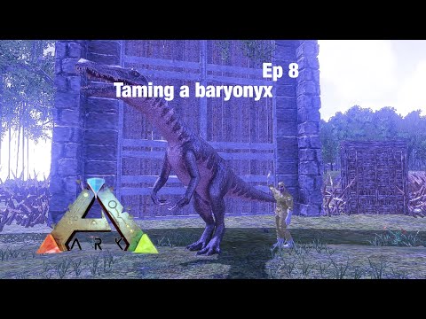 TAMING THE LEGENDARY BARYONYX- Ark mobile series ep 8