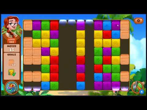 Lost Island Blast Adventure Level 502 - NO BOOSTERS 🏝️ | SKILLGAMING ✔️