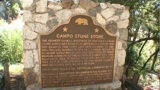 preview picture of video 'Old Stone Store Campo California'