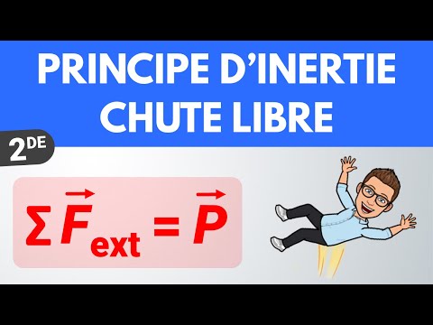 Free fall and contraposition of the principle of inertia | Second | Physics