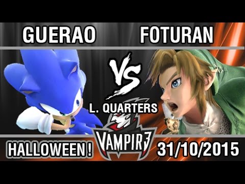 [Vampir3: Halloween Ed.] Guerao (Sonic, Dedede) vs FotuRAN (Link) SSB4 Losers Quarters - Top 8