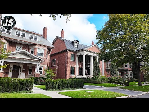 Toronto's Wealthy Rosedale Neighbourhood | Fall Walk (Oct 2024)