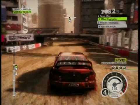 Colin McRae DiRT 2 (Xbox 360) - Shibuya Last Man Standing gameplay