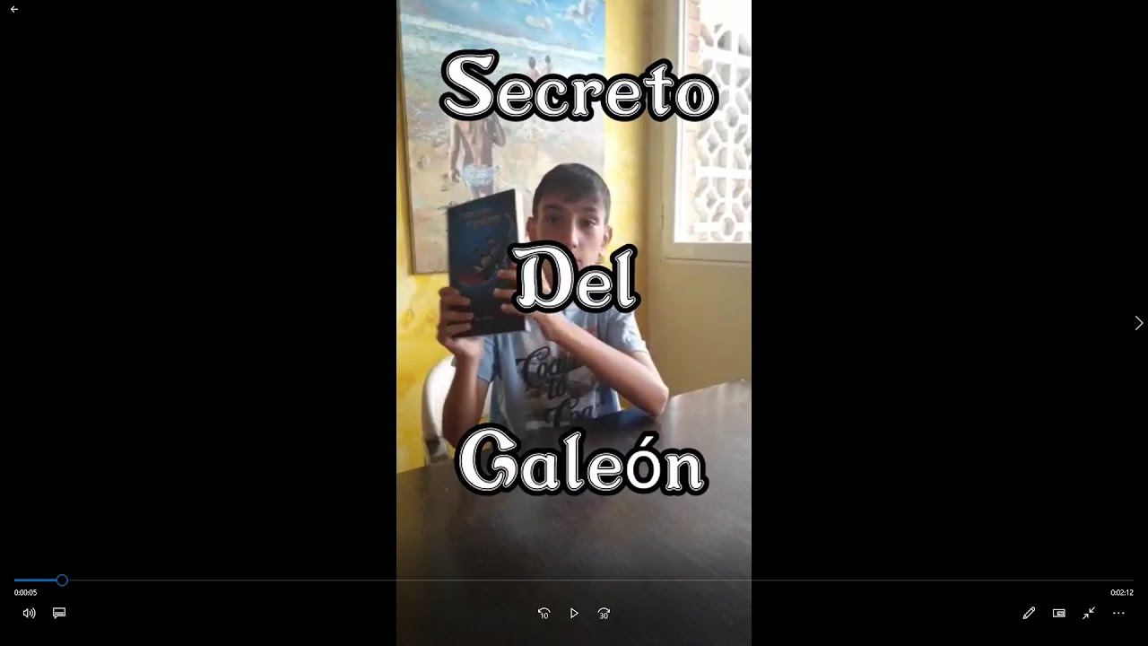 BookTuber Rodrigo. El Secreto del Galeón.