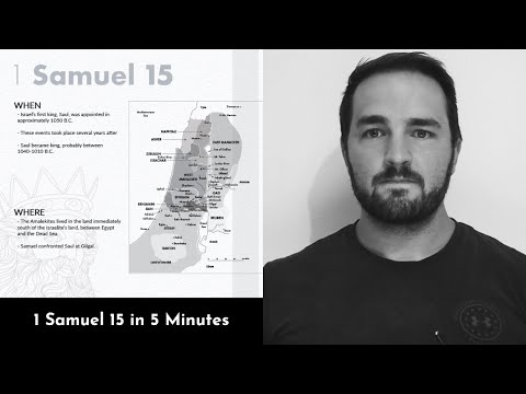 1 Samuel 15 Summary: 5 Minute Bible Study