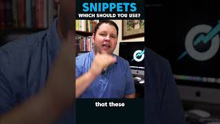 3 Types of Snippets: Which is Best? #shorts thumbnail