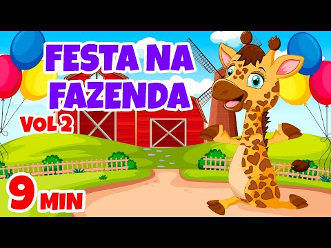 Festa na Fazenda vol 2 - Giramille 9 min | Desenho Animado Musical