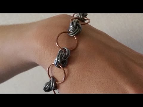 HOMEMADE JEWELRY: CHAINMAILLE BRACELET FOR WOMEN