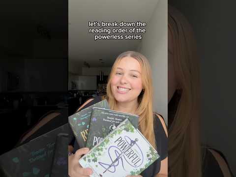 Powerless Series Reading Order 💜 #powerless #booktok #favoritebooks