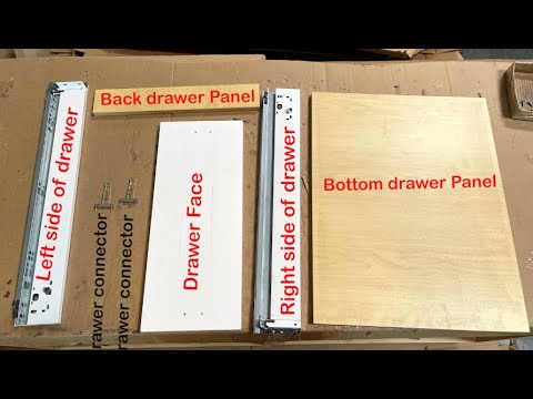BOC European Style Cabinet Assembly Drawer Box