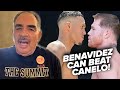 WHY ABEL SANCHEZ THINKS DAVID BENAVIDEZ CAN BEAT CANELO & WIN ; GIVES HIM ADVICE ON GETTING FIGHT