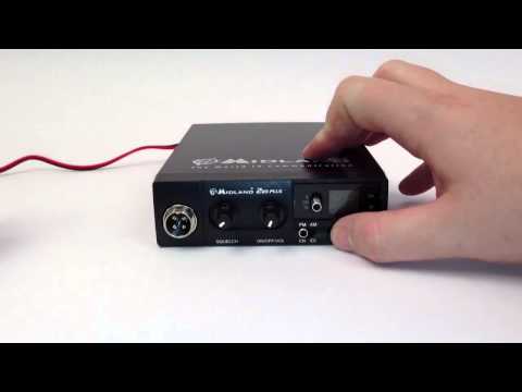 Changing Bands on a Midland 203 Plus