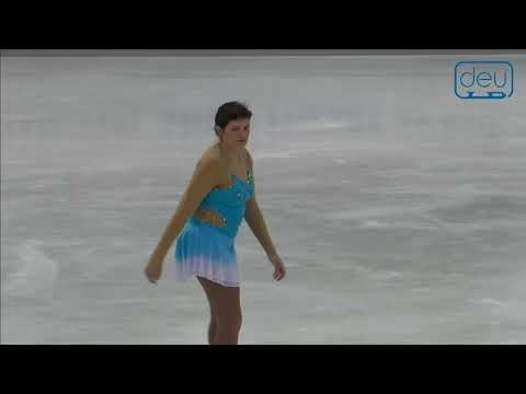 Daria Stiegler. Oberstdorf 2018. Bronze Ladies II FS. 20 place