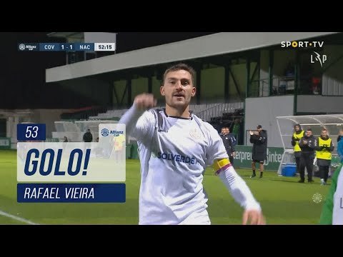 Goal | Golo Rafael Vieira: SC Covilhã 1-(1) CD Nacional (Taça da Liga 22/23 - Fase 1 - Jornada 3)