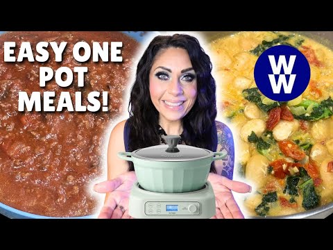 5 EASY & HEALTHY SLOW COOKER ONE POT MEALS!! | WEIGHT WATCHERS