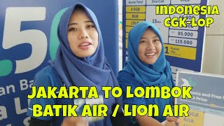 preview picture of video 'vlog: Jakarta to Lombok Indonesia | CGK-LOP | Batik Air '