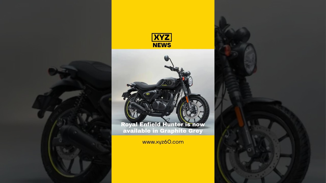 Royal Enfield Hunter is now available in Graphite Grey