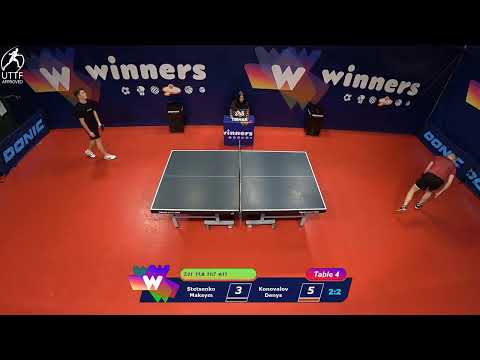 WINners League 08.01.2022  Stetsenko M. - Konovalov D. 18:00