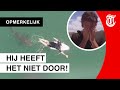 Surfer doet schokkende ontdekking op dronebeelden