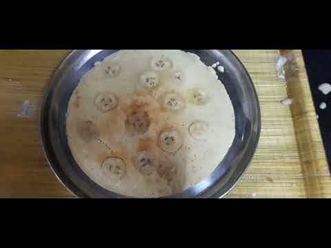 Banana cake in frying pan recipe 😋 so yummy from zubaida food