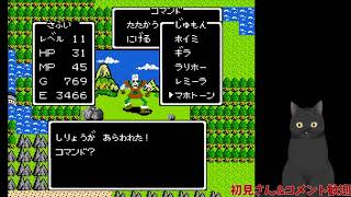 【FC版ドラゴンクエスト】完全初見プレイ【生放送】#5