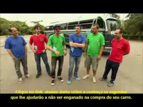 AUTO ESPORTE GLOBO 23/02/2014 - Monobloco faz um som em ônibus antigo