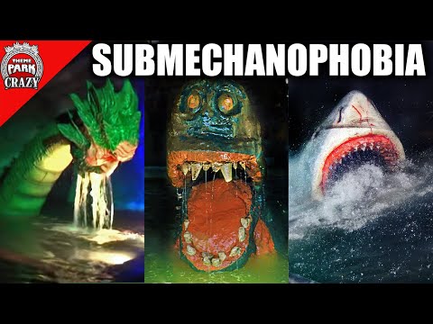 Top 10 SCARIEST Underwater Animatronics - SUBMECHANOPHOBIA