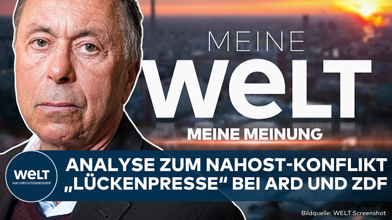 MEINE MEINUNG: „Lückenpresse“ bei ARD und ZDF im Nahost-Konflikt! Knallharte Analyse von Bolz