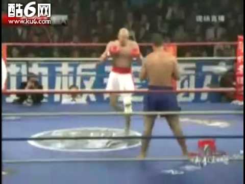 Kungfu king 2009 - LiuXuHao(CHN) vs SILVA(BRA) Round 1