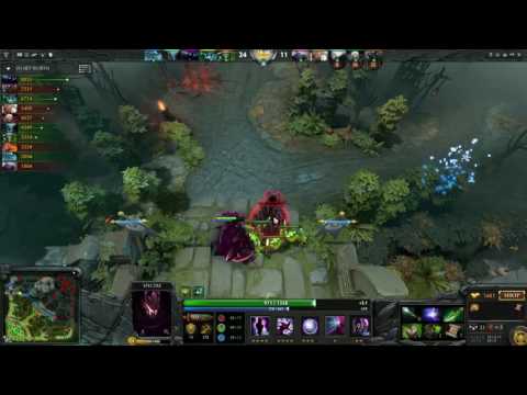 Badman Play Spectre World First 8712 MMR DotA2 Rage Quit