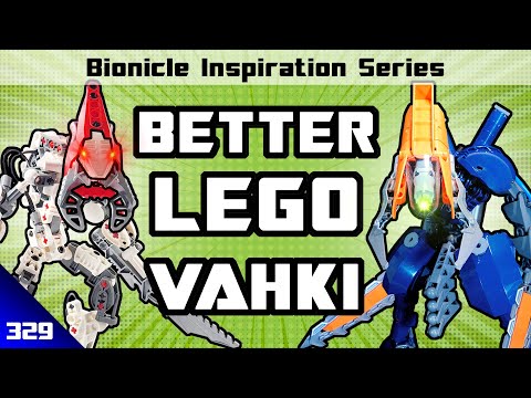 LEGO VAHKI ARE UNDERRATED - Bionicle Inspiration Series - Vahki (Ep 329)