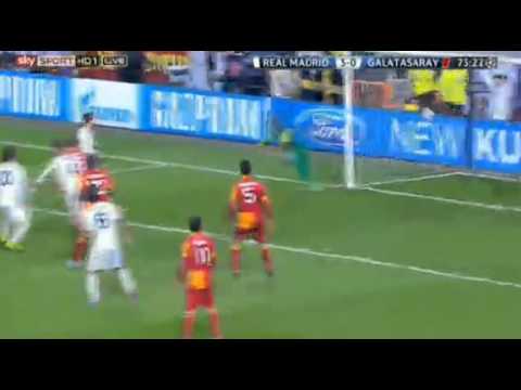higuain goal real madrid 3-0 galatasaray 03-04-2013